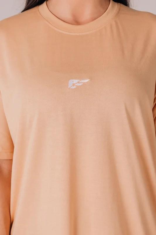 Core Women's Oversize Tshirt - Gold
