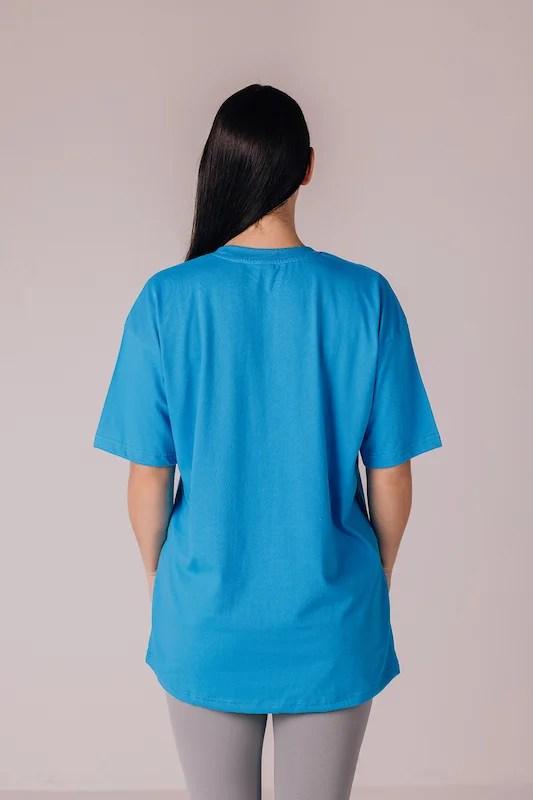 Core Women's Oversize Tshirt - Baby Blue