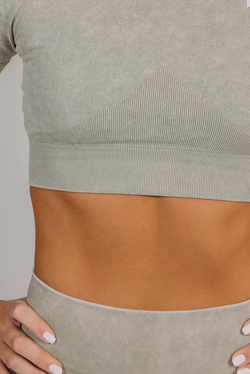 Apex Seamless Tshirt - Light Green