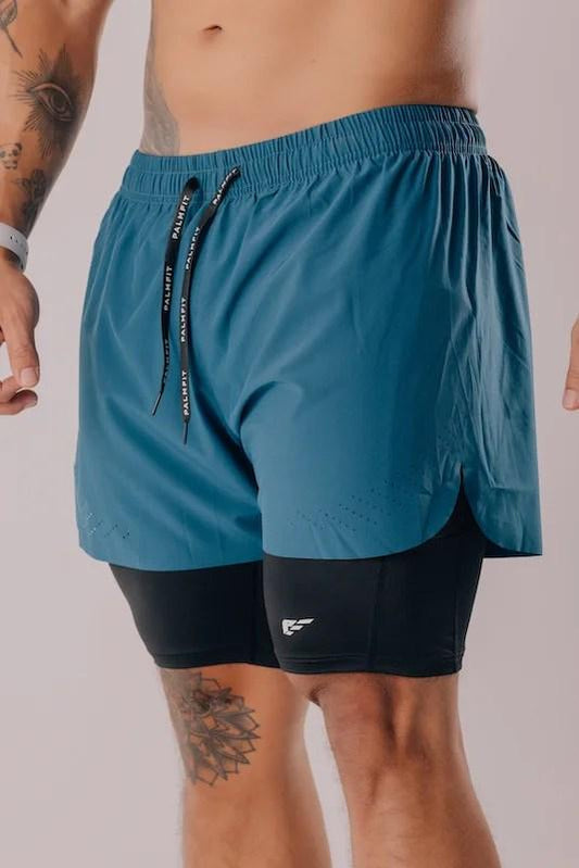 Core 2 in 1 Shorts - Blue