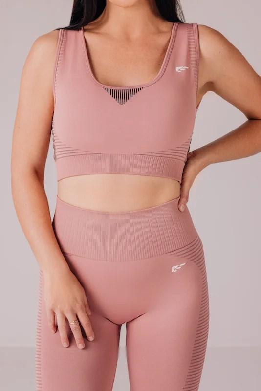 High Support Sports Bra Rose Pink