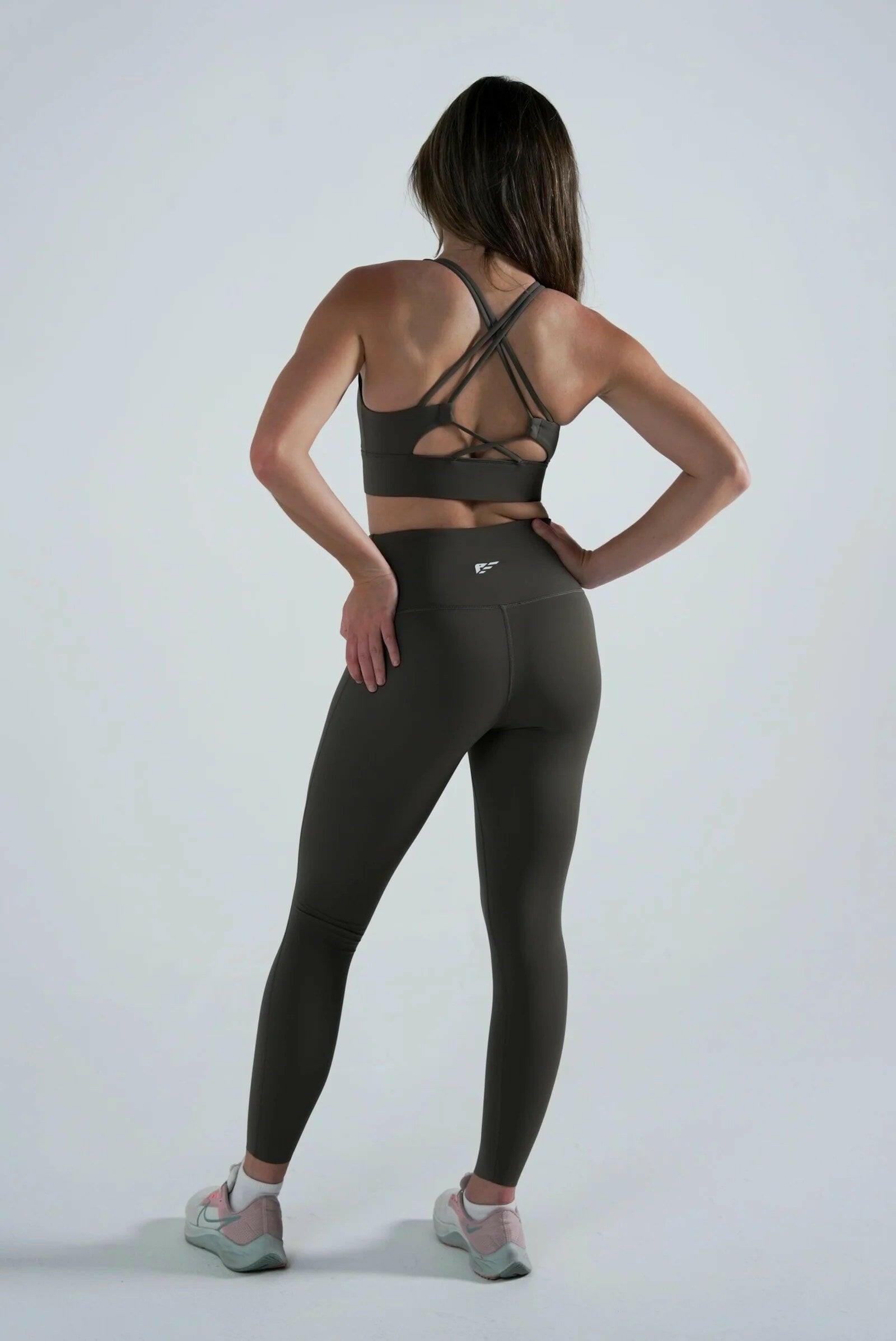 Palmfit Evolve Sports Bra Brown UAE Activewear
