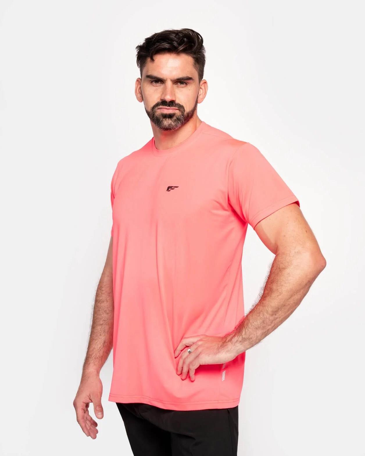 Elevate Tshirt -Neon Pink