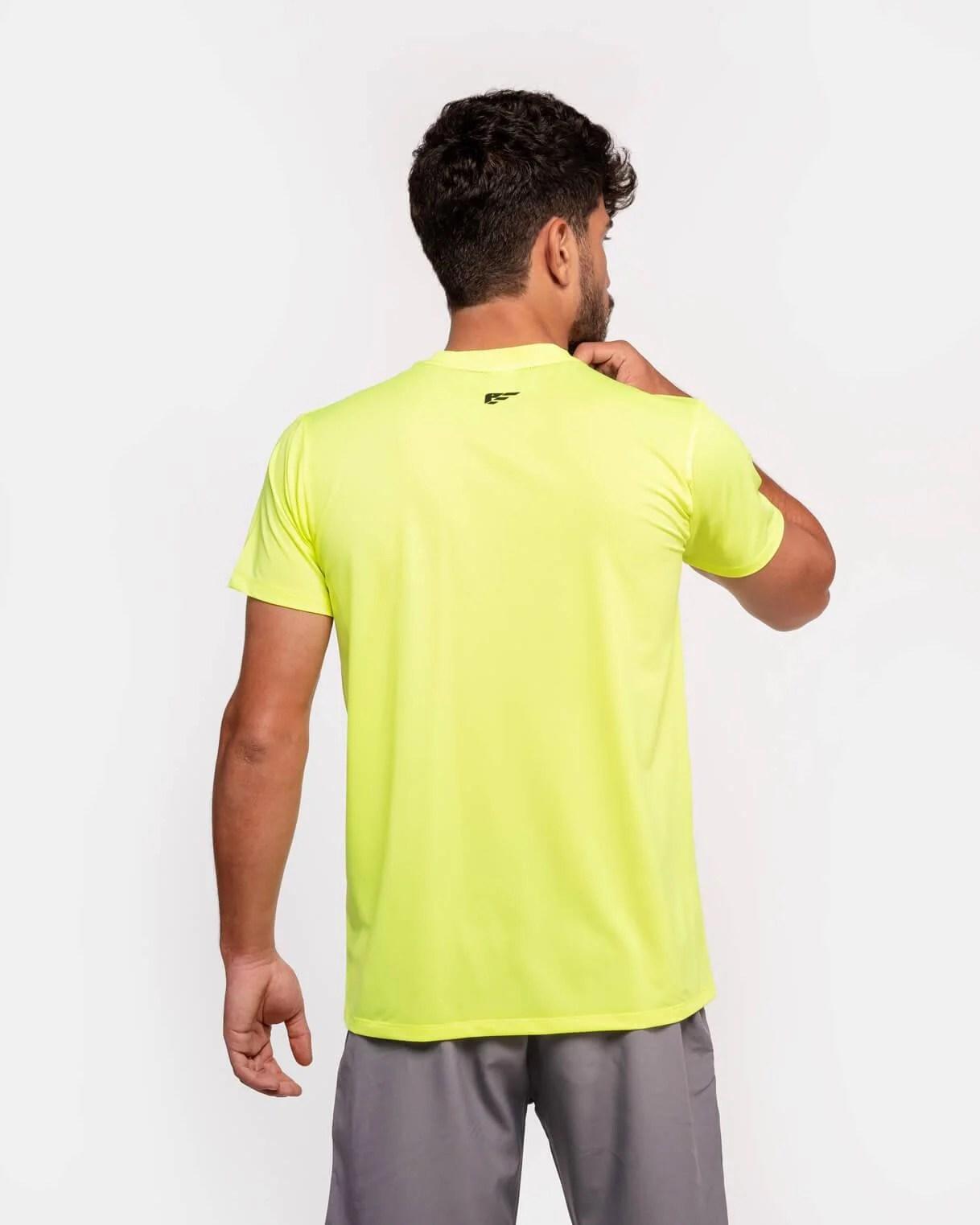 Elevate Tshirt - Neon Yellow