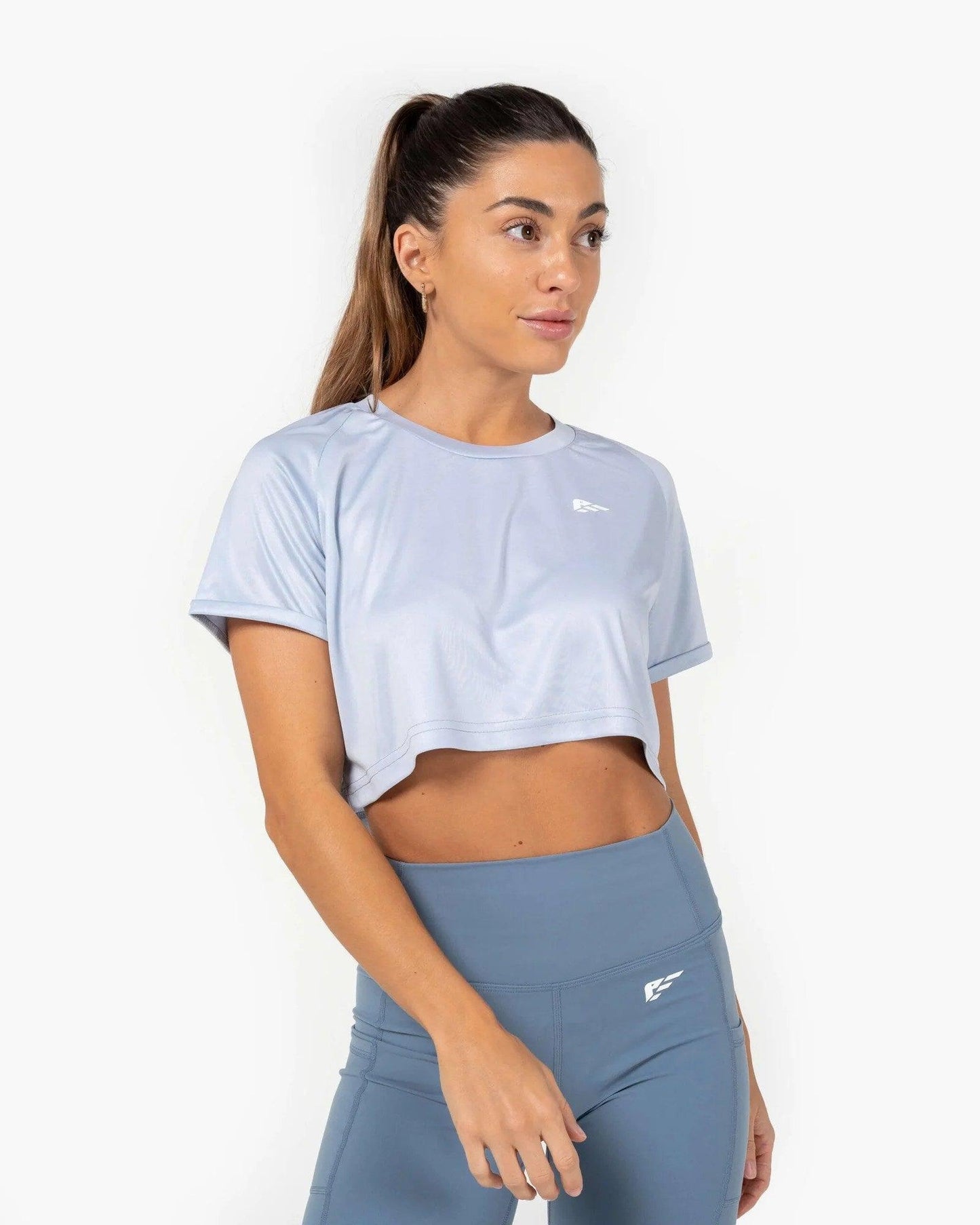 Evolve 2.0 Crop Top - Blue