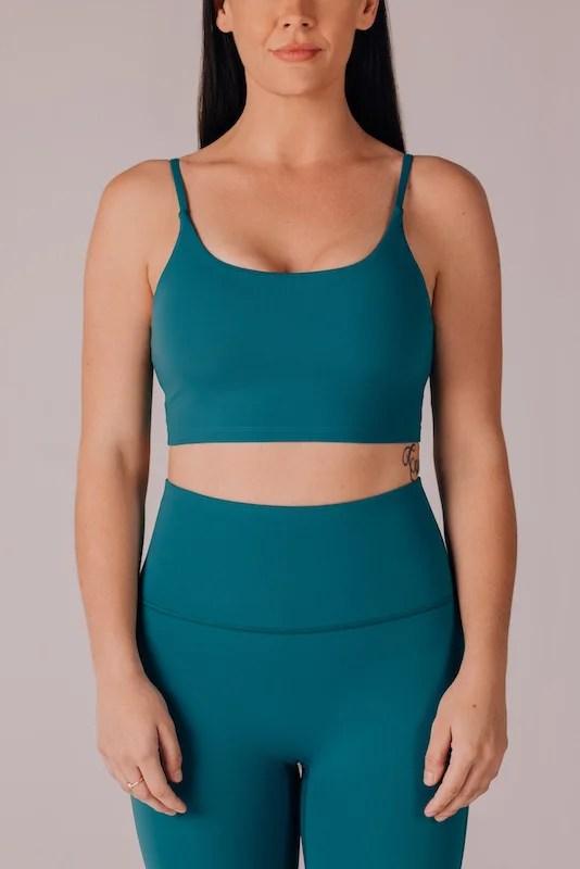 Sports Bra  Lake Green