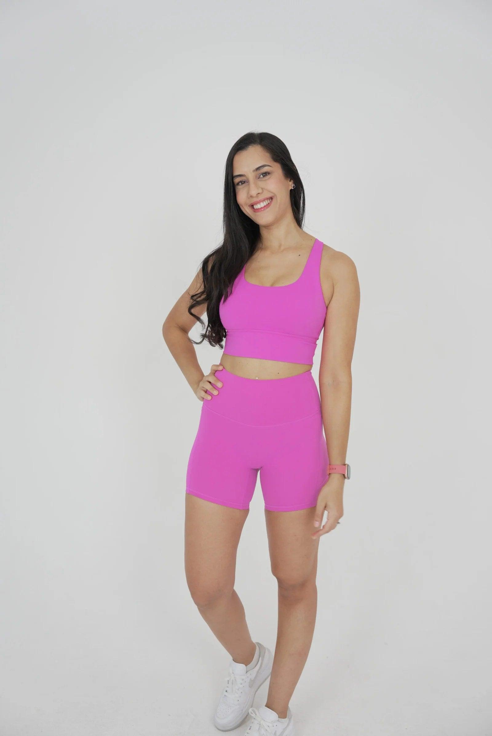 Unity Sports Bra - Rosy | Palmfit UAE