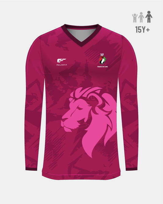 WSD Lions - Cricket Women's Full Sleeve T-Shirt - Teens