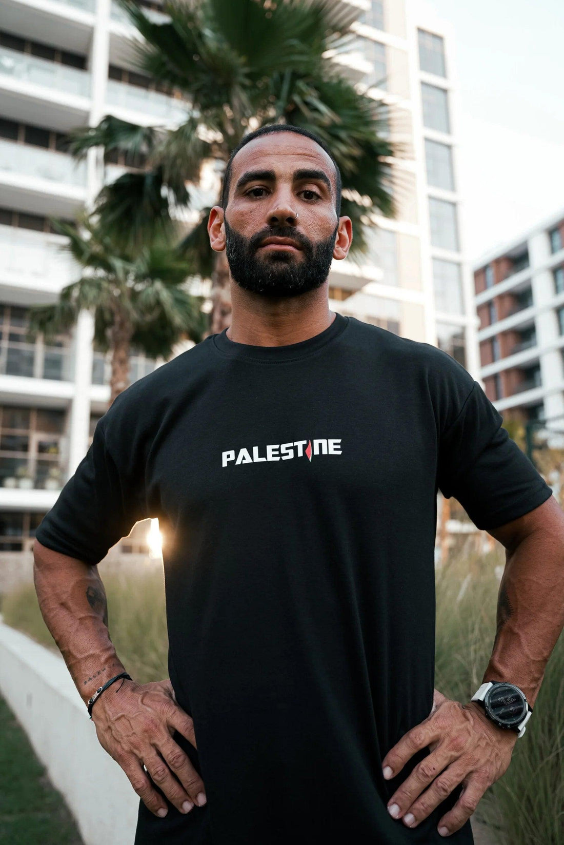 The Stylish Palestine Shirt from PALMFIT Dubai - A Must-Have for Every Fashion-Forward Advocate!