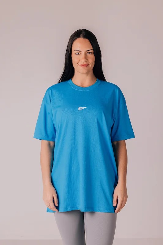 Core Women's Oversize Tshirt - Baby Blue