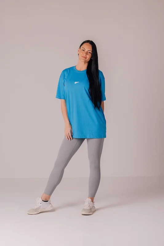 Core Women's Oversize Tshirt - Baby Blue