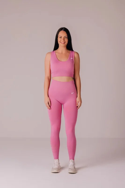 Balance Seamless Sport Bra - Mulberry Pink