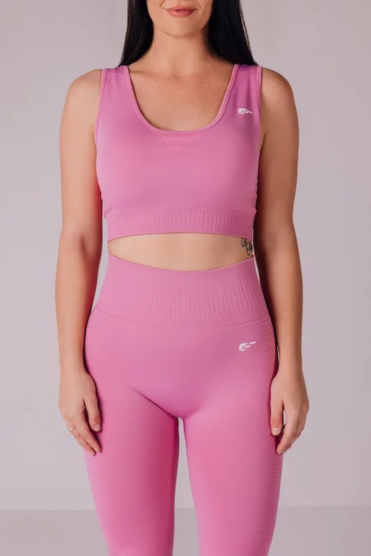 Balance Seamless Sport Bra - Mulberry Pink