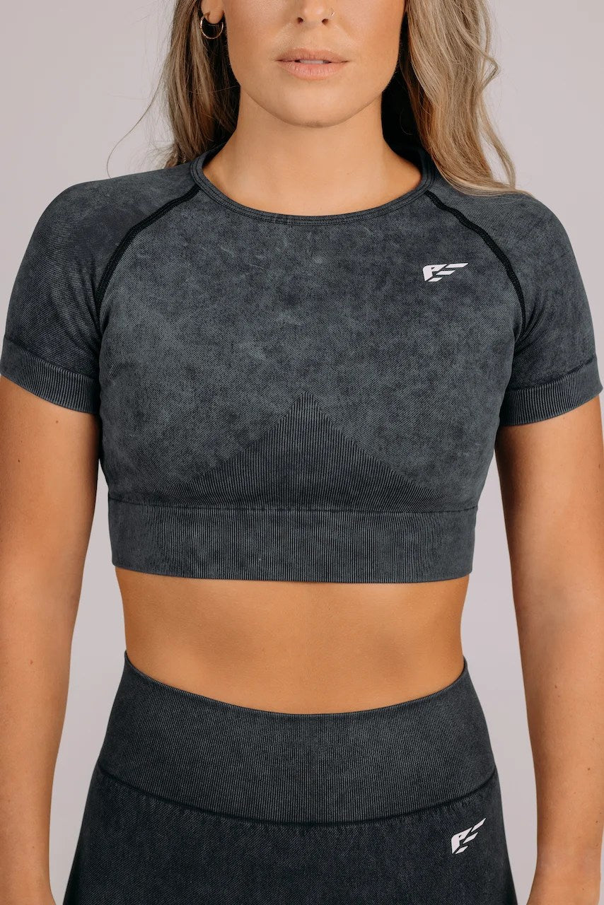 Apex Seamless Tshirt - Black