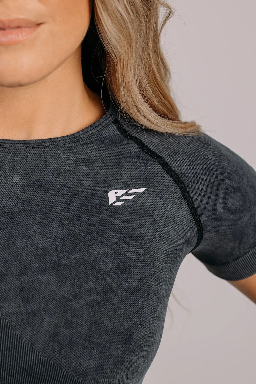 Apex Seamless Tshirt - Black