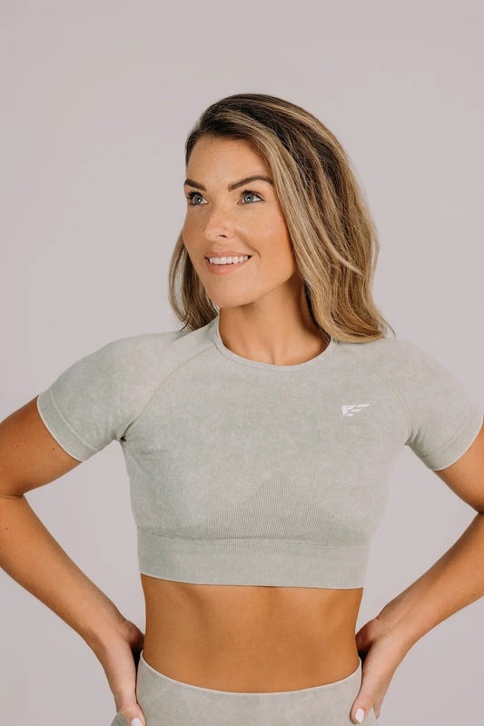 Apex Seamless Tshirt - Light Green