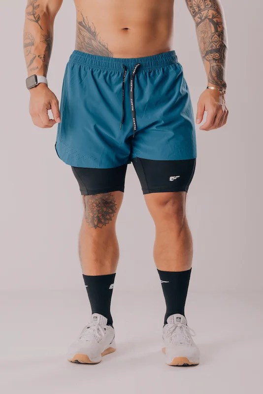 Core 2 in 1 Shorts - Blue