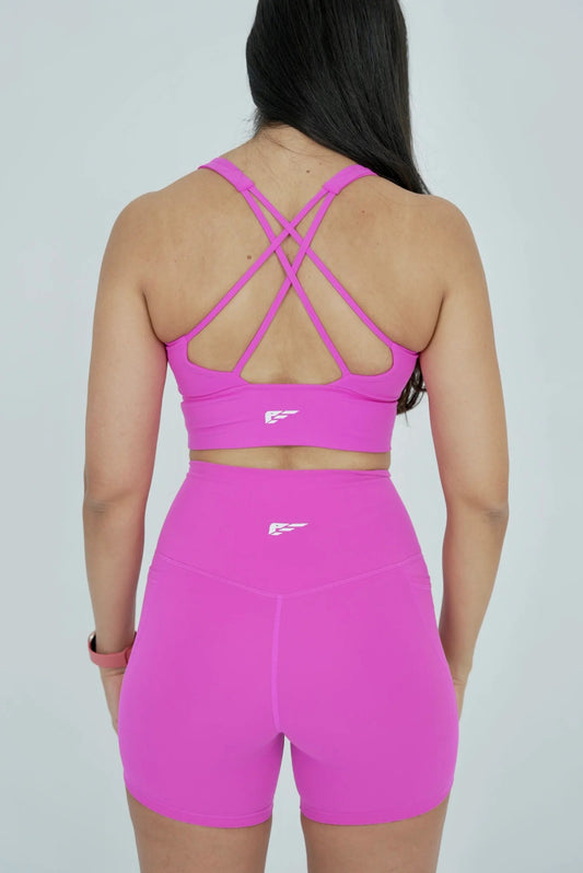 Unity Sports Bra – Rosy