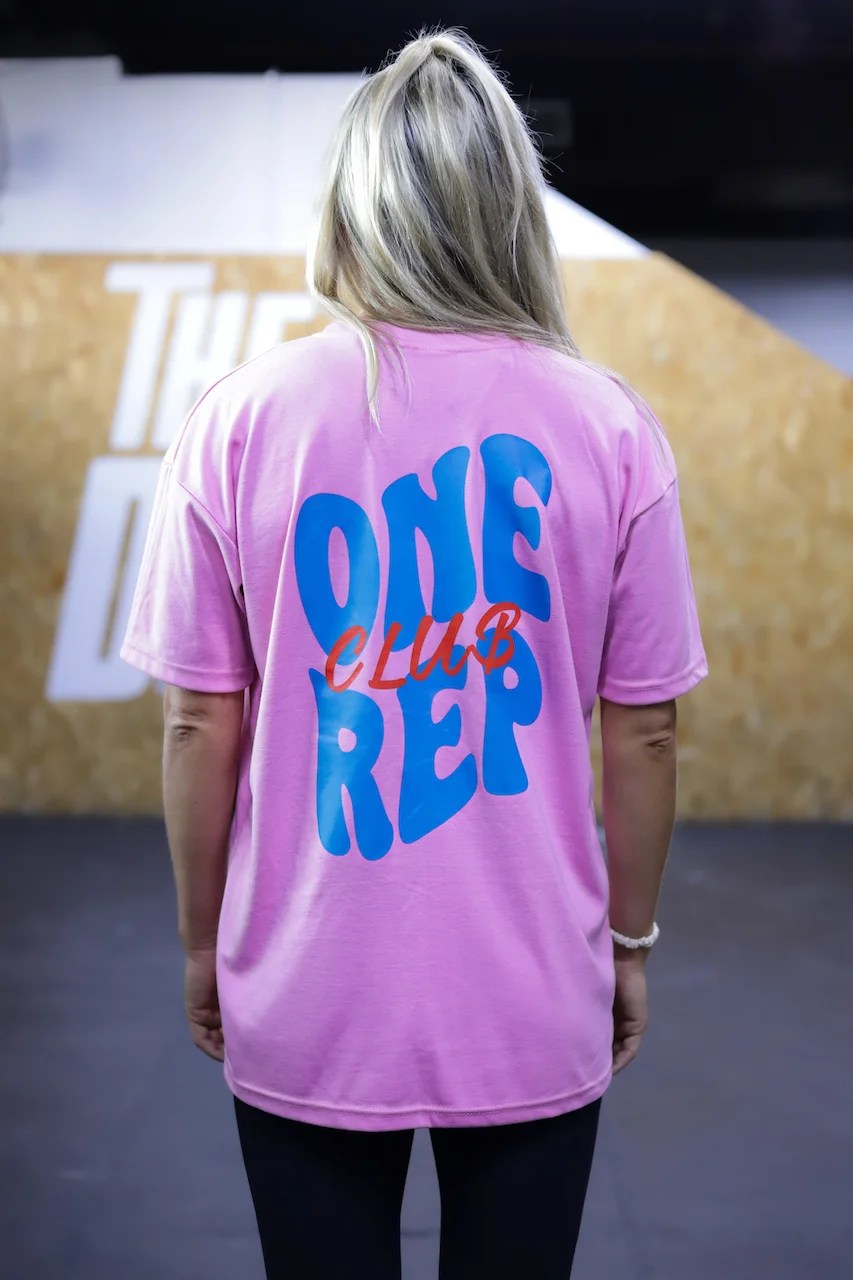 One Rep Club Tshirt - Pink