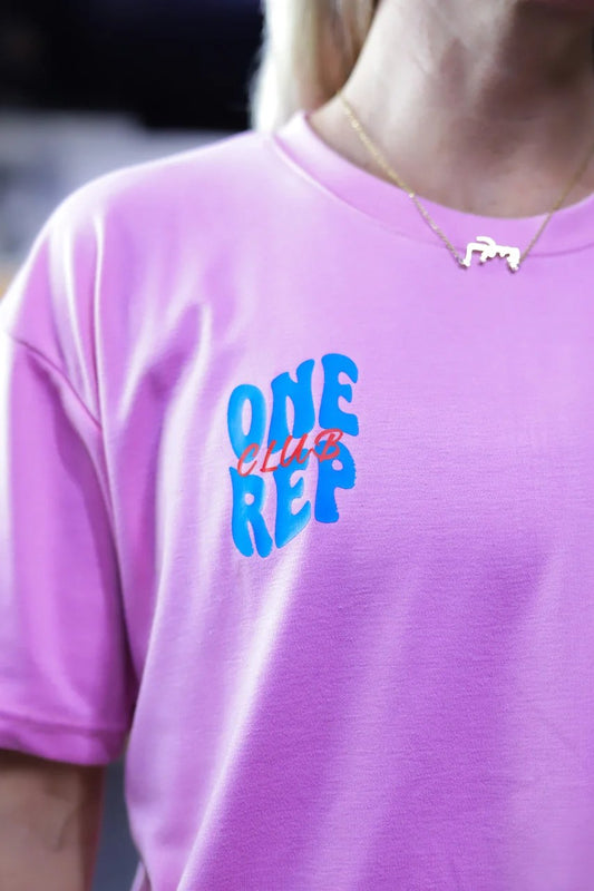 One Rep Club Tshirt - Pink