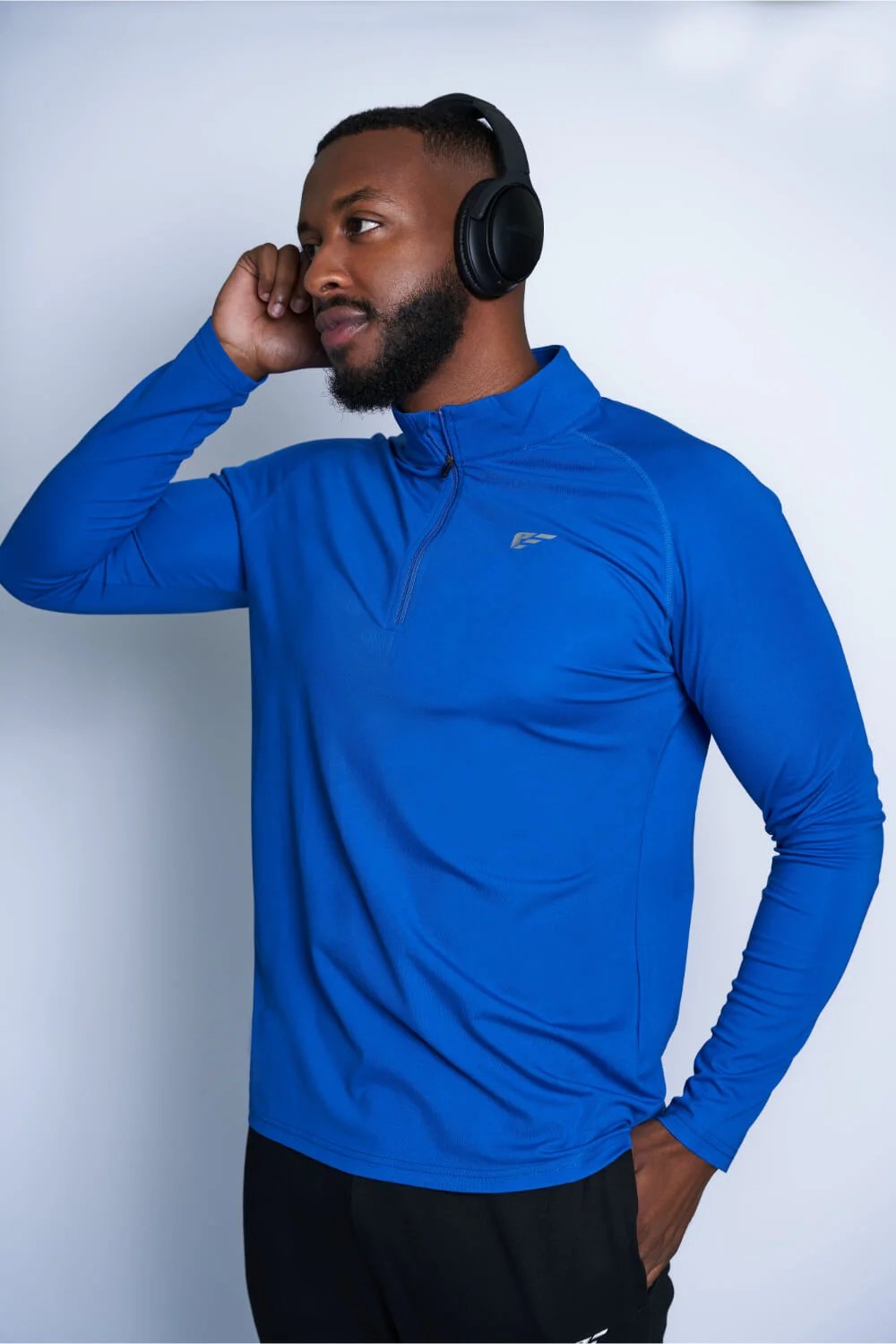 Mens-Zip-Pullover-Blue-1