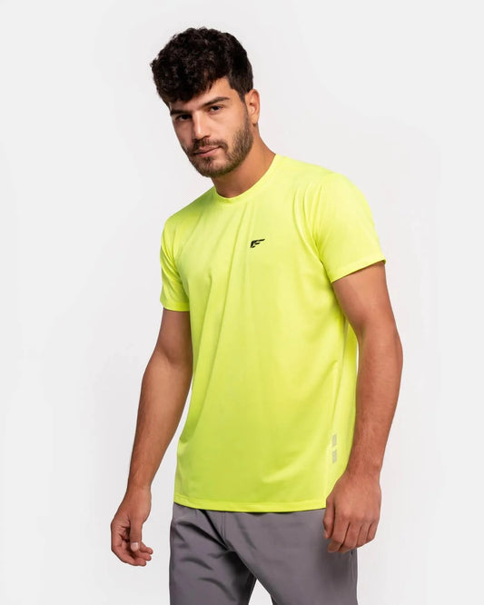 Elevate Tshirt - Neon Yellow