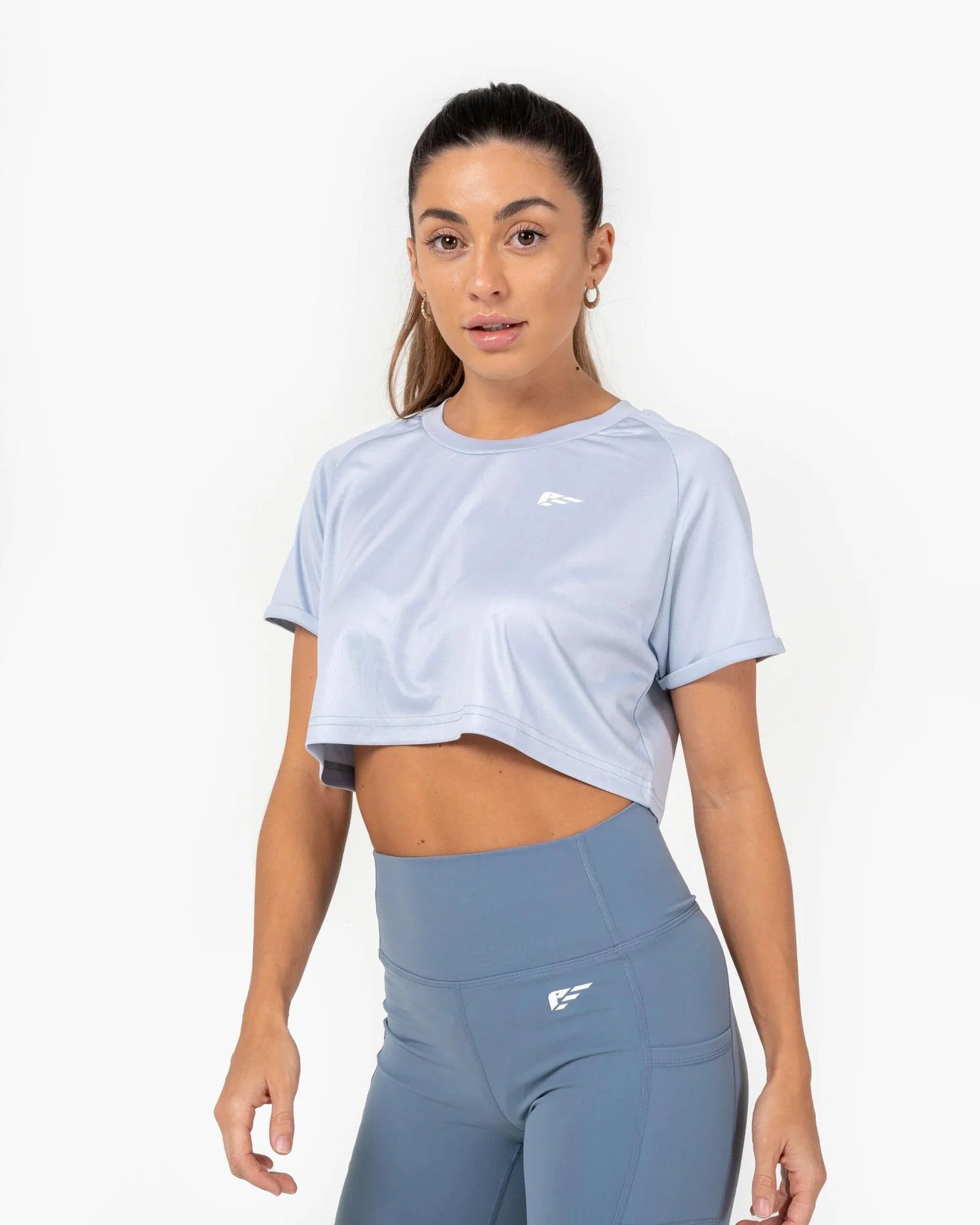 Evolve 2.0 Crop Top - Blue