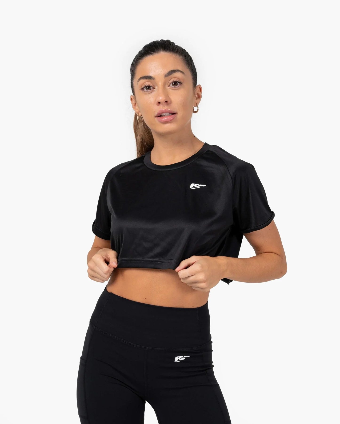 Evolve 2.0 Crop Top - Black