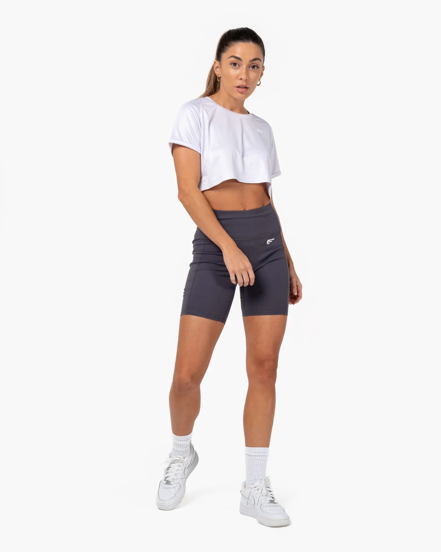 Evolve 2.0 Crop Top - White