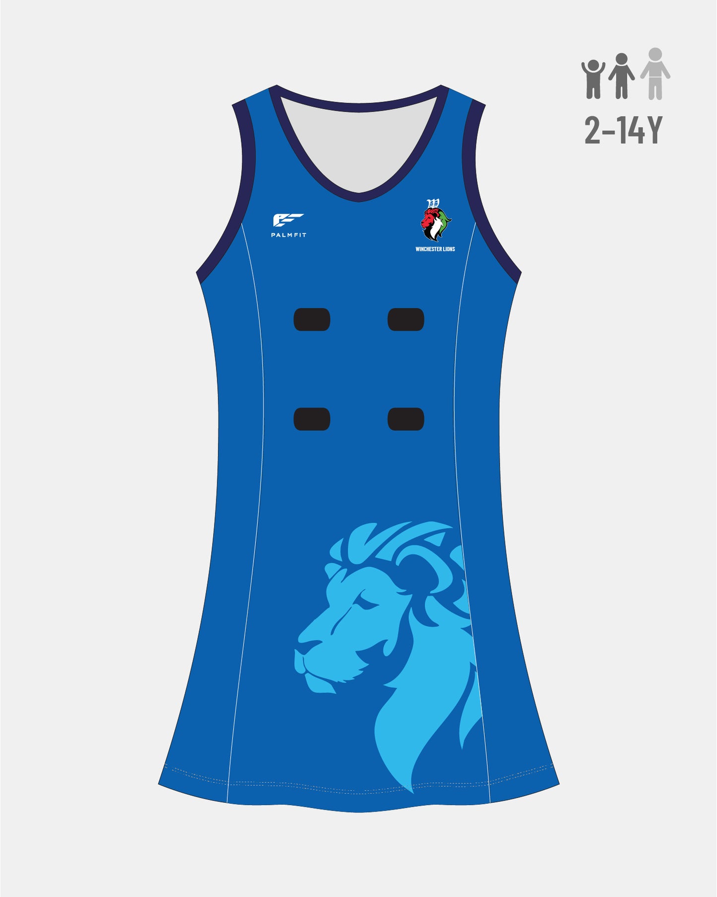WSD Lions - Netball Kit - Kids