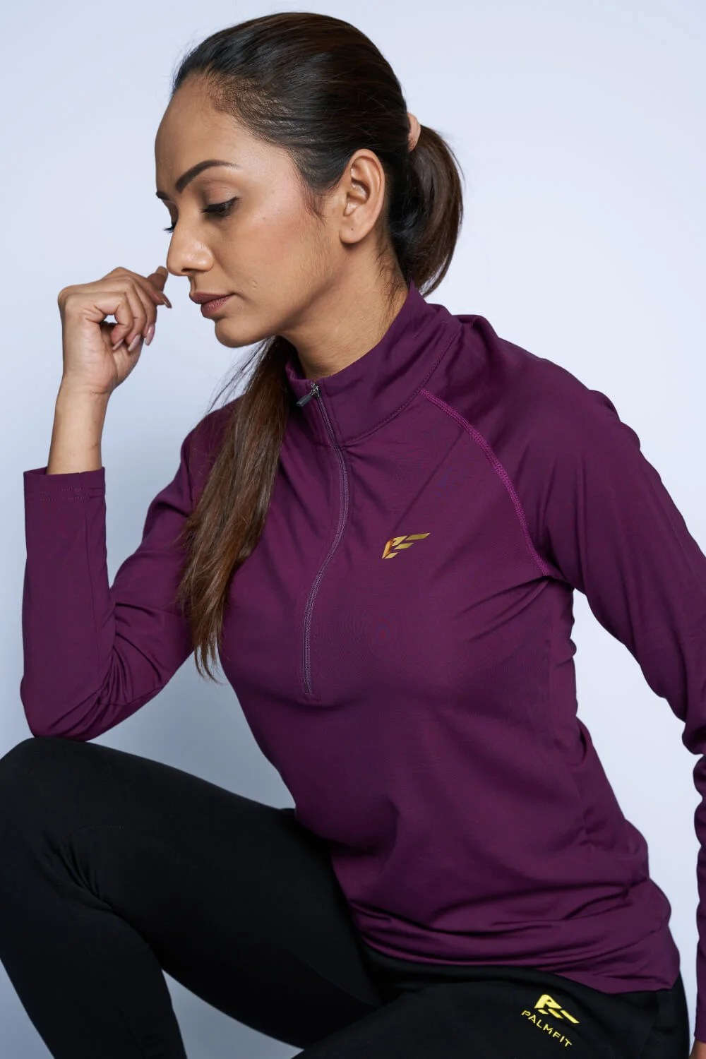 Women-Zip-Pullover-Purple-1