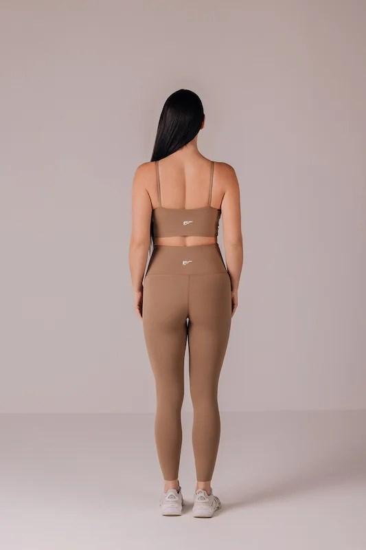 sports bra Coffee color
