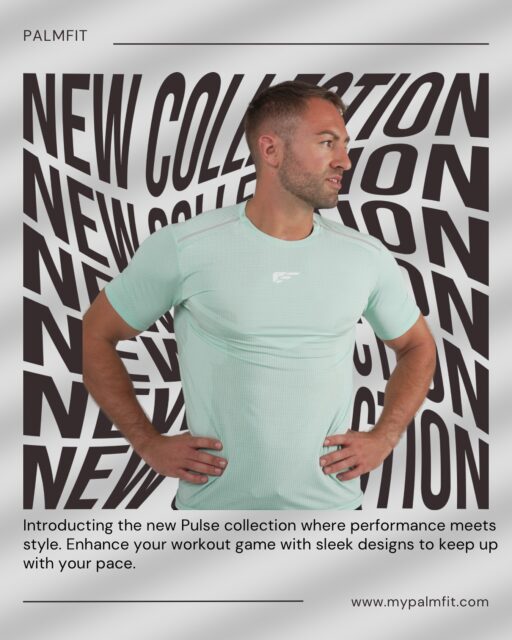 Introducing the Pulse Collection – where performance meets style. Designed for the modern athlete, our gym tops and shorts offer superior comfort and functionality, so you can push your limits in and out of the gym. Elevate your workout game with sleek designs and bold fits, crafted to keep up with your pace. #Palmfit #Pulse