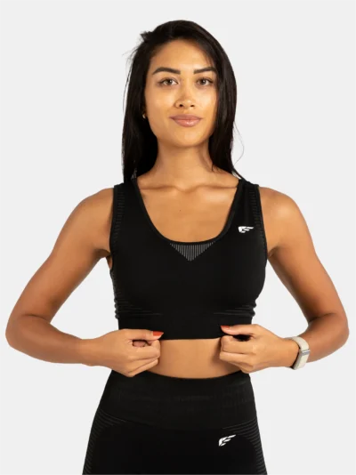 Balance Seamless Sports Bra - Black
