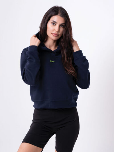Capsule - Crop Hoodie - Navy