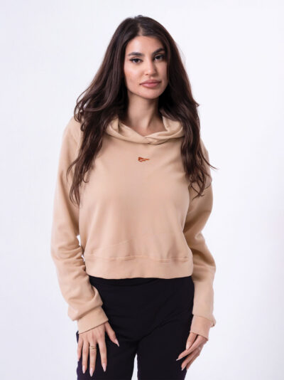 Capsule - Crop Hoodie - Sand