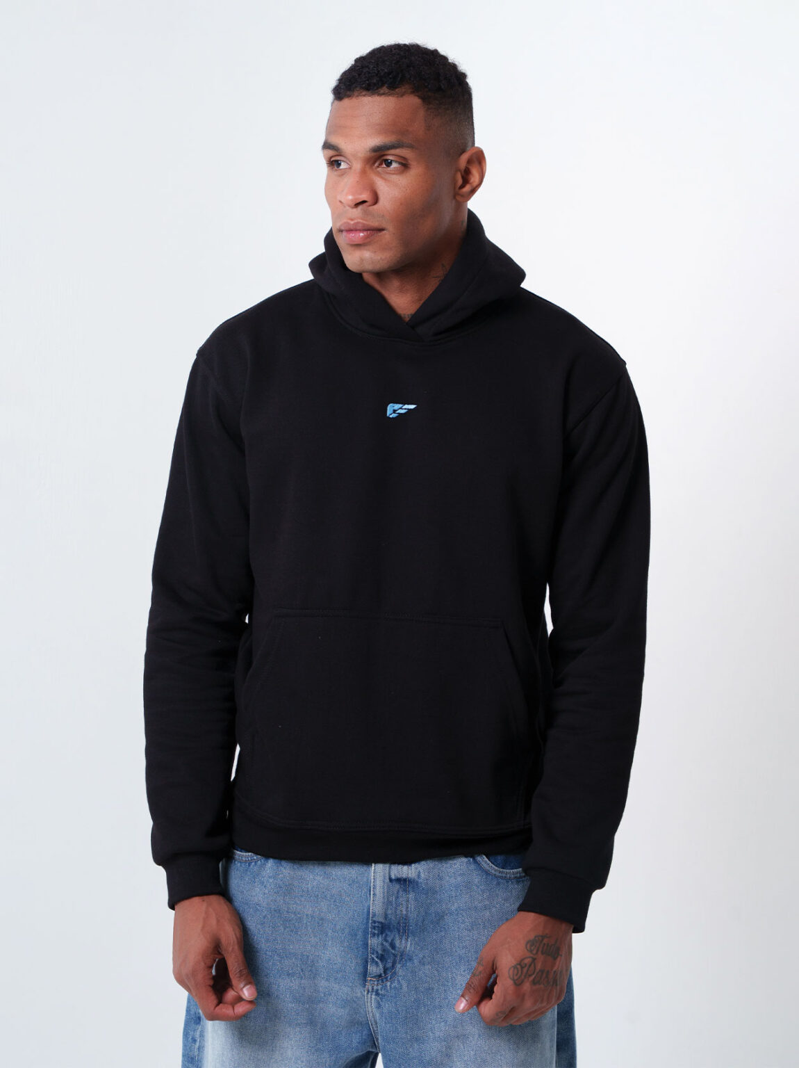 Men's Capsule Hoodie in black