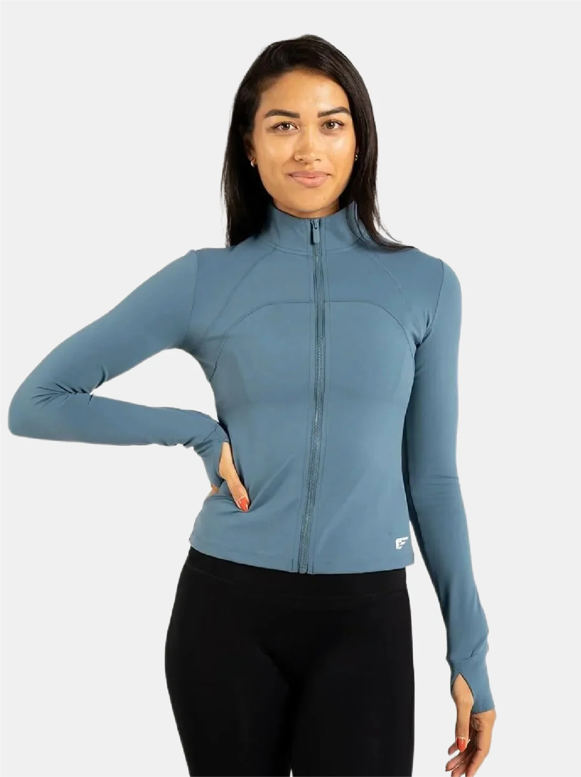Comfort Training Jacket in teal