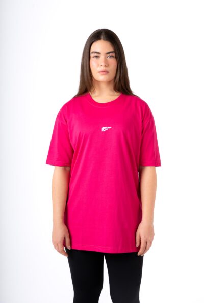 Core Women's Oversize Tshirt - Strawberry Pink