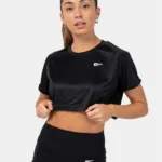Evolve 2.0 Crop Top & Shorts Set - Black