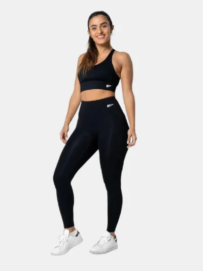 Evolve Leggings & Sports Bra Set - Black