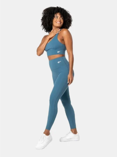 Evolve Leggings & Sports Bra Set - Blue