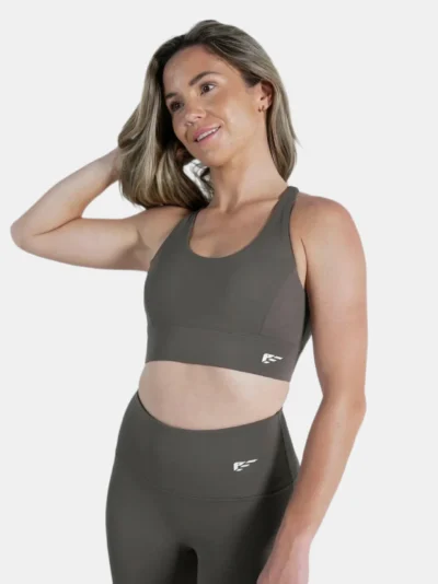 Evolve Sports Bra - Brown