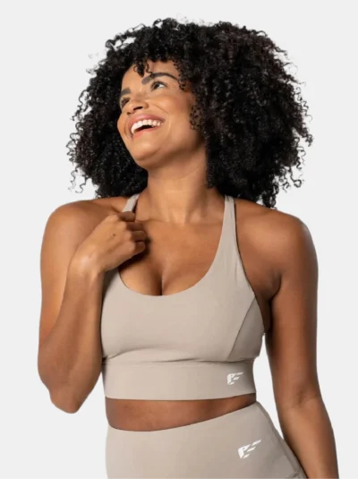 Evolve Sports Bra - Tan
