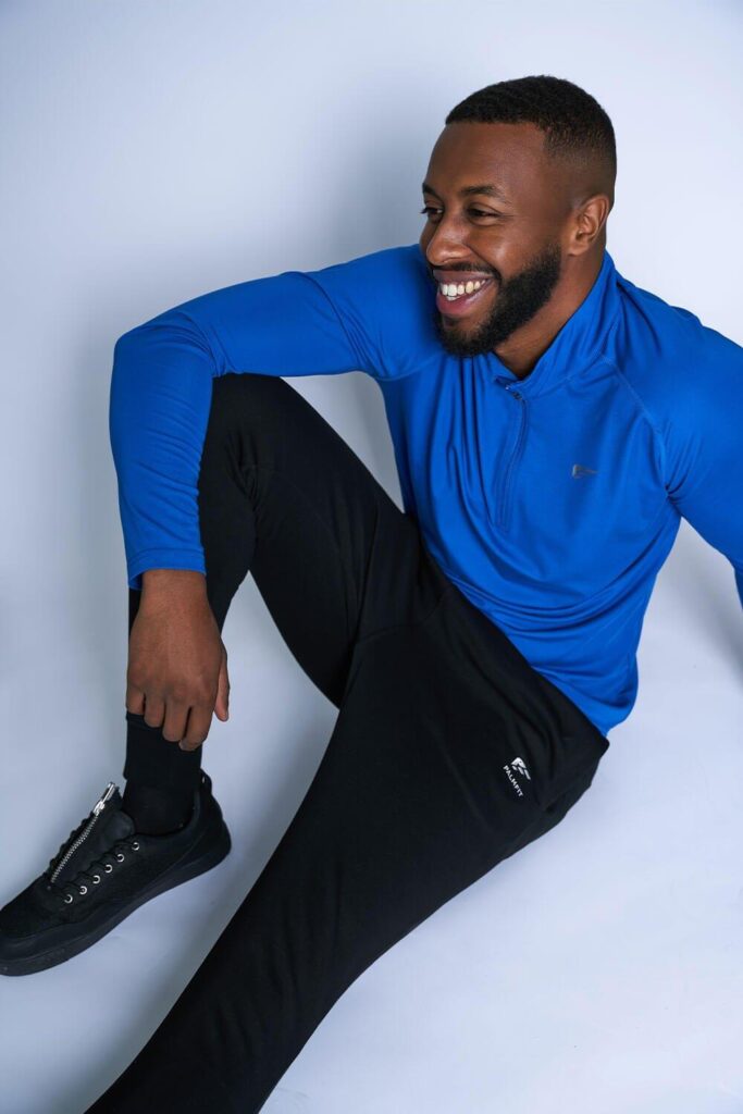 Mens-Zip-Pullover-Blue-4