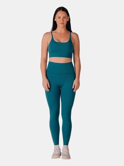 Core Leggings- Lake Green
