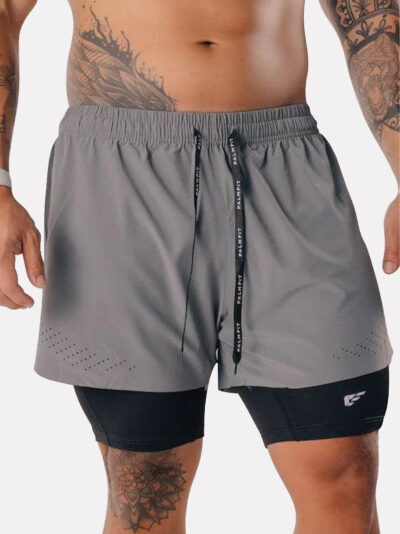 Core 2 in 1 Shorts - Grey