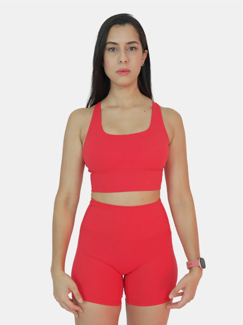 Unity Sports Bra – Red