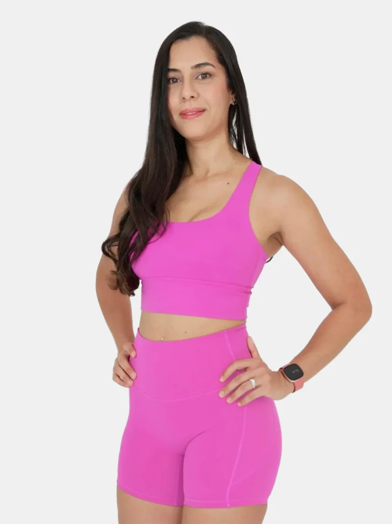 Unity Sports Bra – Rosy