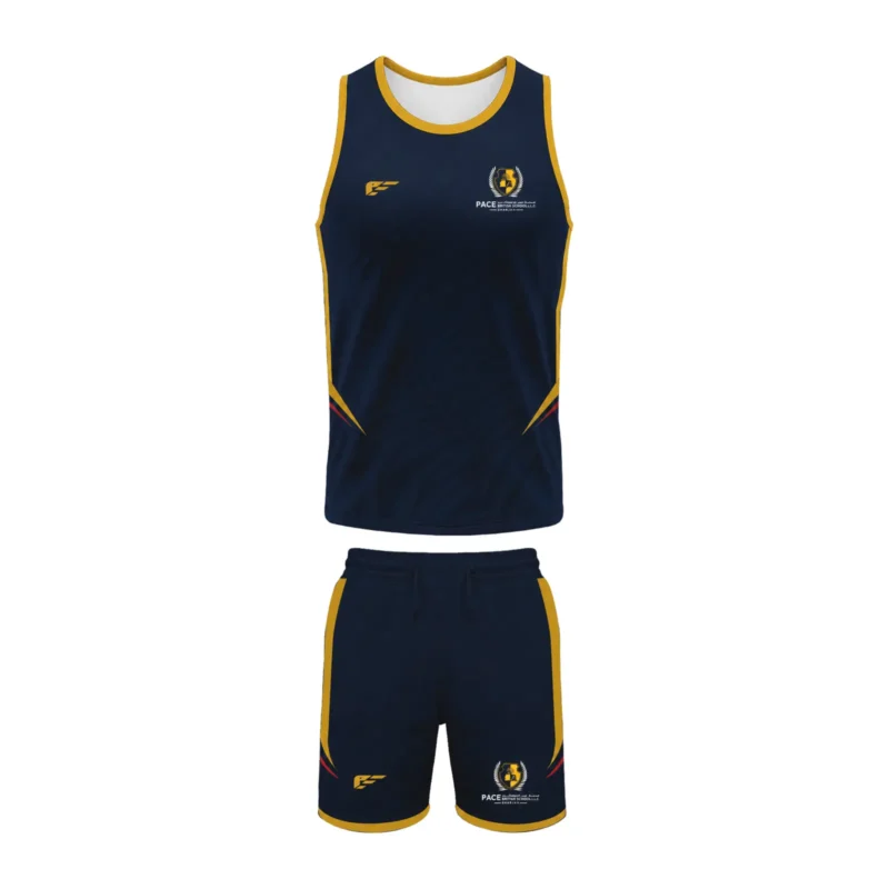 Pace International School Basketball Kit Vest Option